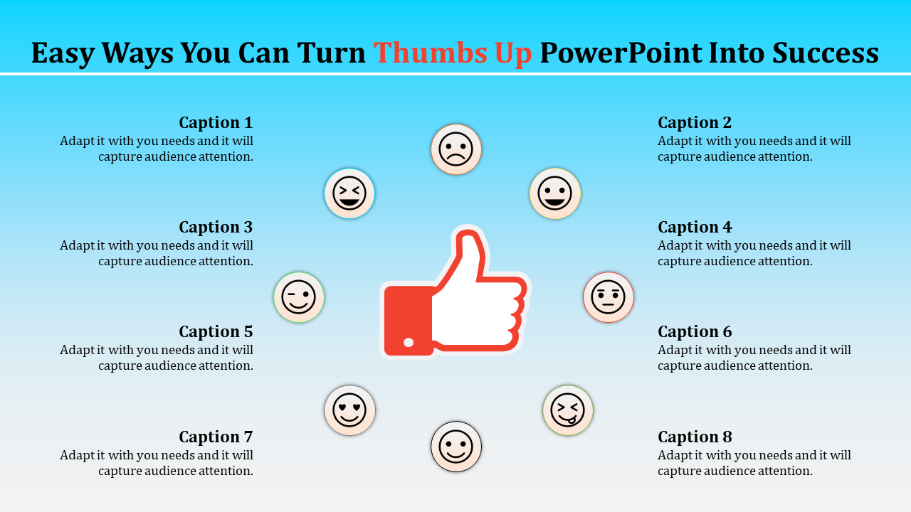 Our Predesigned Thumbs Up PowerPoint Template Designs